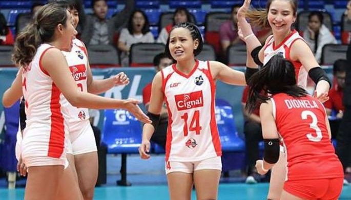 Cignal HD, F2 Logistics didiretso sa semis