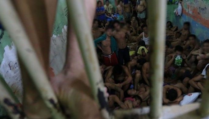 Inmates sa Caloocan City Jail, ginagalis