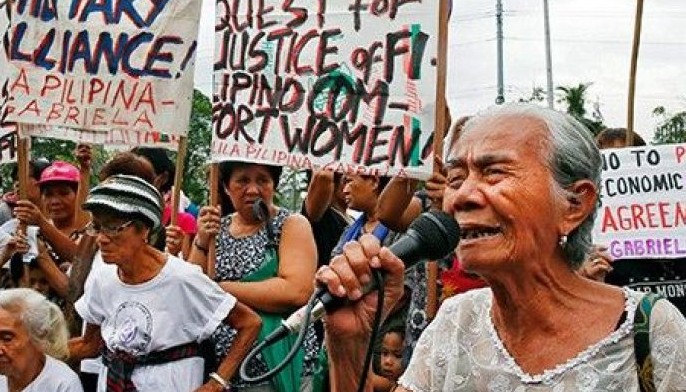 &lsquo;Comfort women&rsquo; seek apology from Japan PM Abe anew