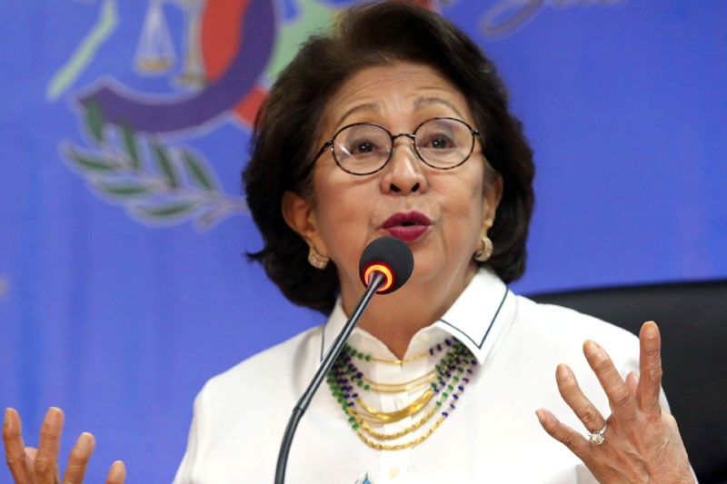 Ex-Ombudsman Carpio-Morales: Attending debates an imperative for presidential, VP bets