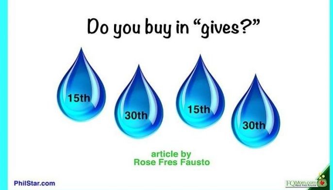 Do you buy in &lsquo;gives&rsquo;?
