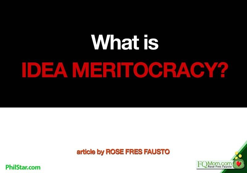 What is idea meritocracy?