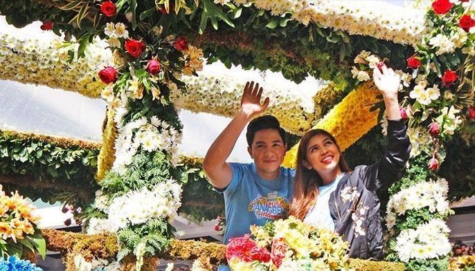 IN PHOTOS: Celebrities in Panagbenga Festival 2017