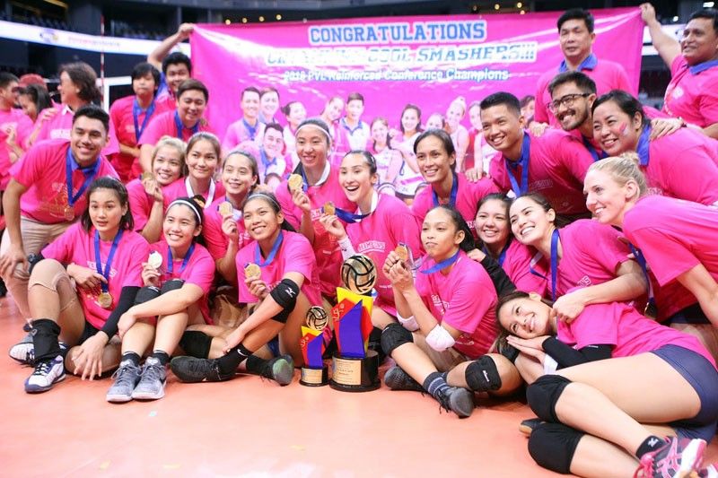 Creamline reyna ng PVL