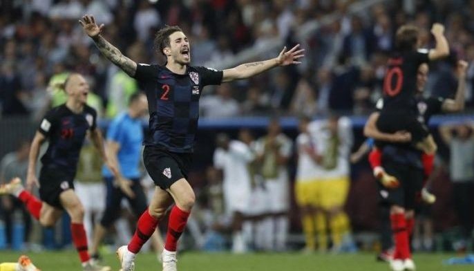 Croatia in World Cup final for 1st time, beats England 2-1