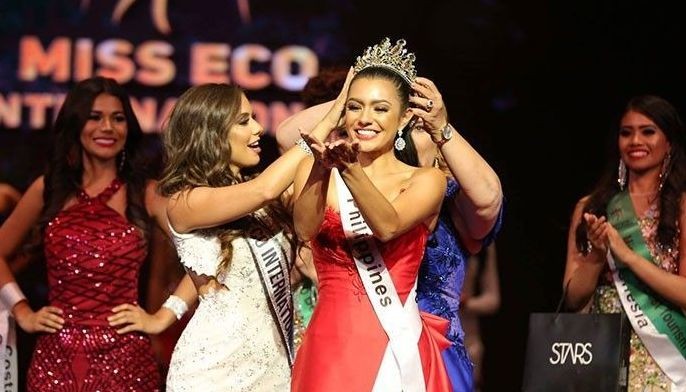 Aspiring actress nasungkit ang korona sa Miss Eco international