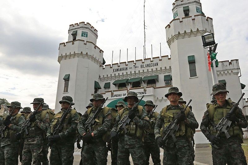 SAF takes over New Bilibid Prisonâ��s medium security building
