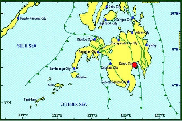 Magnitude 4.6 quake shakes Davao, 2 hurt