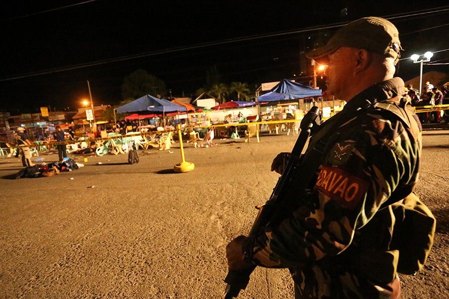 Troops assault IS-inspired group blamed for Davao blast