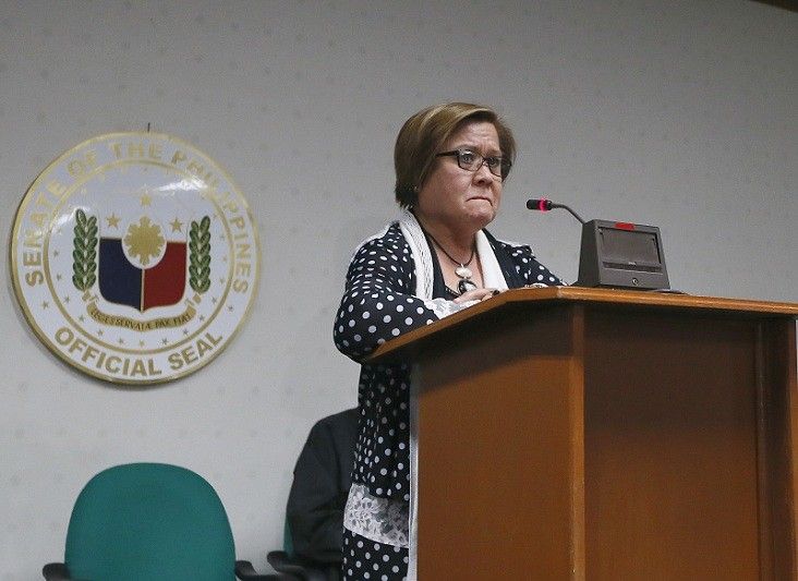 'It's an honor to be jailed for what I'm fighting for,' De Lima says