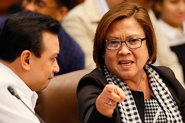 Ethics complaint vs De Lima, Trillanes, Lacson ibinasura