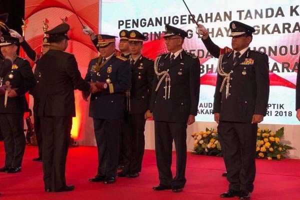Indonesia's National Police honors Bato with highest award