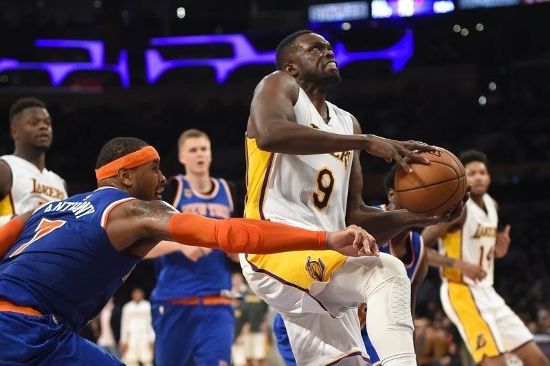 Lakers waive Luol Deng midway through $72 million deal