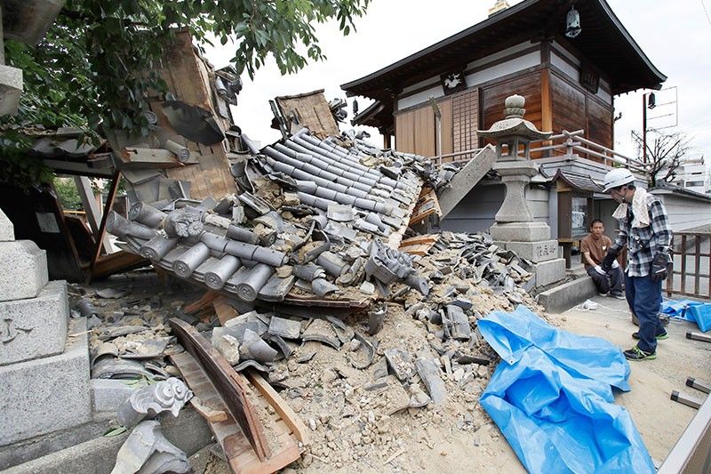Philippines condoles with quake-hit Japan