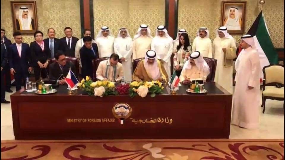 Philippines signs MOA for domestic workers with Kuwait