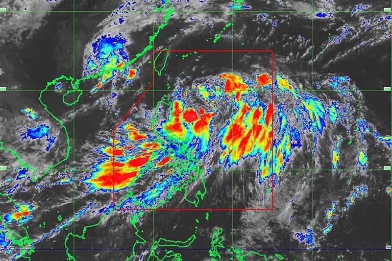 'Domeng' intensifes into a tropical storm