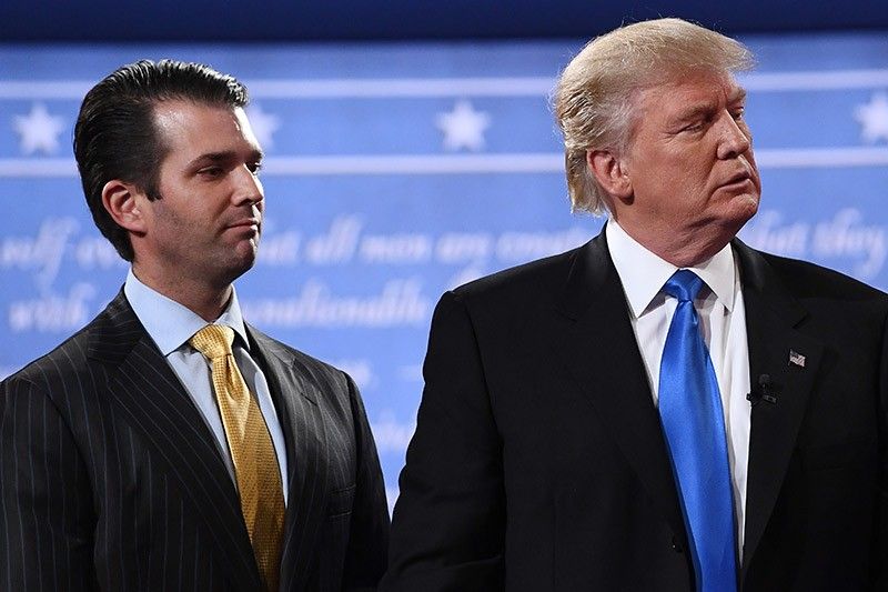 Trump admits son met with Russian to get dirt on Hillary Clinton