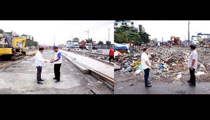 DPWH resumes R-10 construction