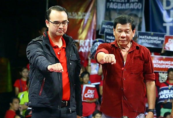 Cayetano susunod na DFA secretary â�� Duterte