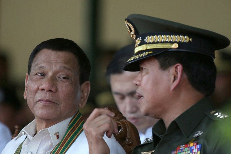 Duterte to appoint retiring Army chief Bautista to head NFA
