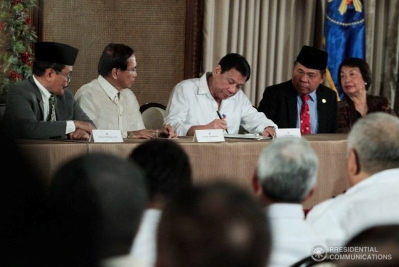 Duterte worried Bangsamoro Law might not address ethnic rivalries