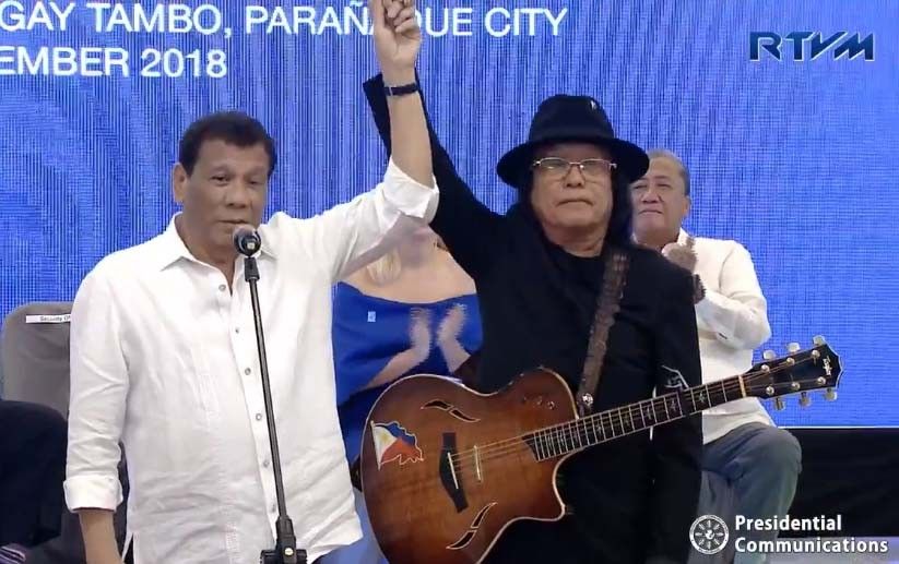 Palace: 'Vote for Freddie Aguilar' not necessarily for Senate seat singer is running for