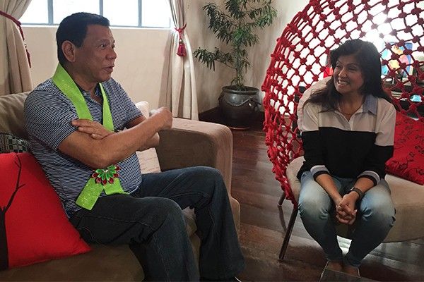 Duterte admits being indebted to Imee Marcos