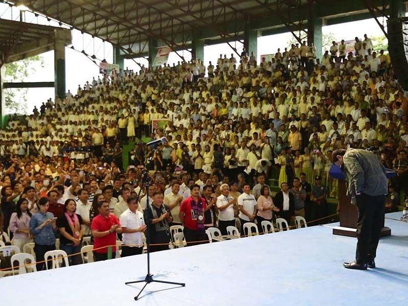Duterte to shut up on tiff with Church