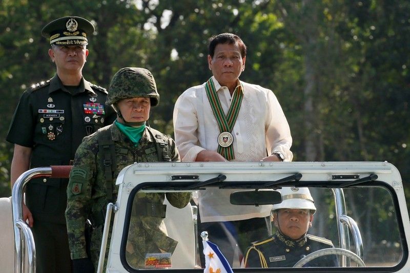 Duterte orders military to occupy South China Sea areas