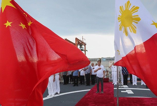 Duterte: Philippines-China bond â��improvingâ�� daily