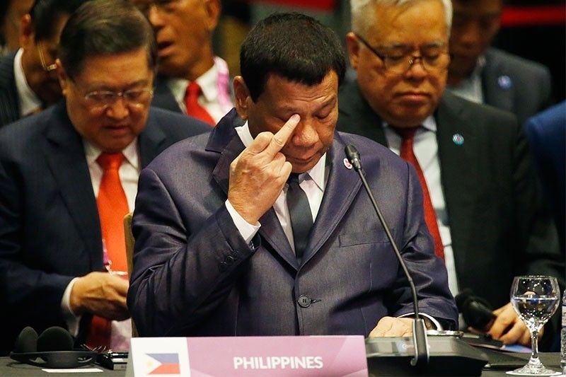 Duterte asked: Did you have a good sleep?