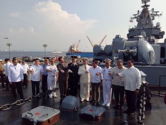 WATCH: 'The Russians are with me,' says Duterte in warship