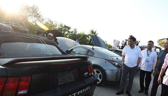 Smuggled Hummers to go to security forces, Duterte says