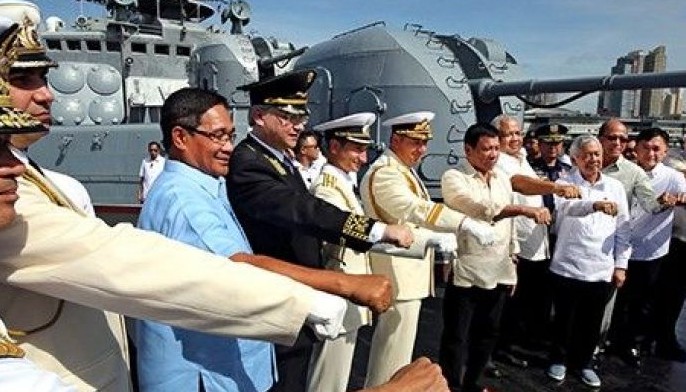 Duterte visits Russian ship: &lsquo;Come back often&rsquo;