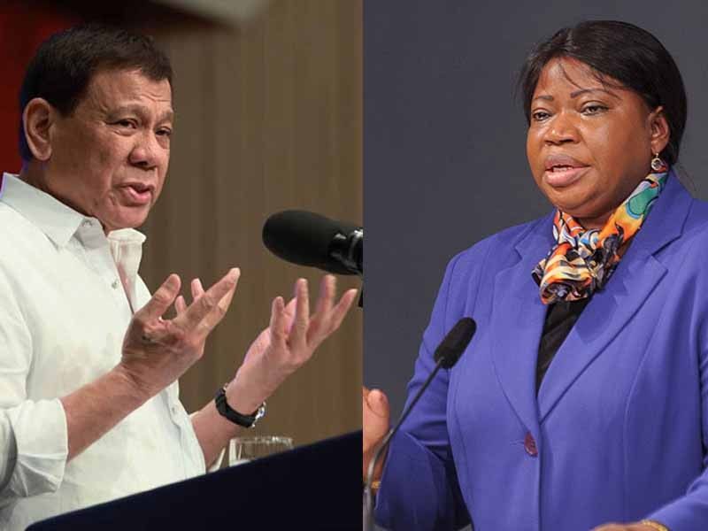 As probe begins, Duterte says he wants to grill ICC prosecutor