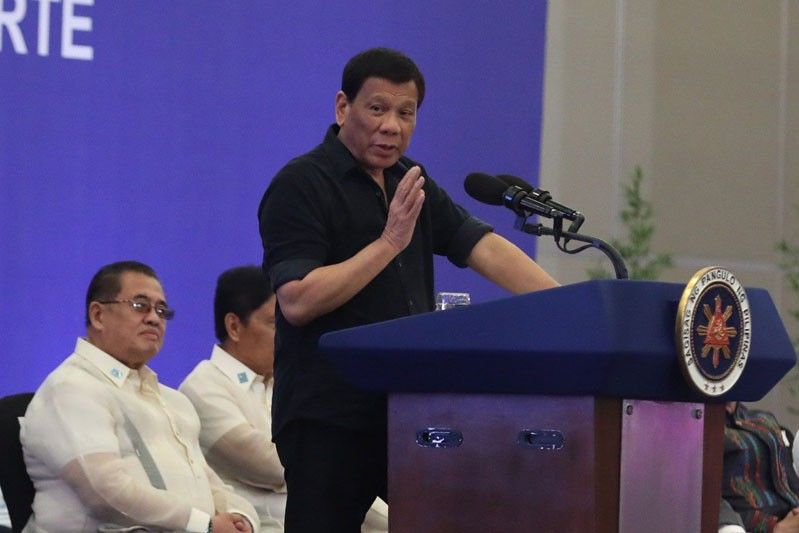 Protesters  OK sa SONA  - Duterte