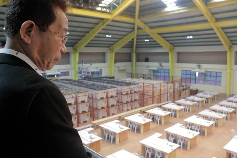 Basang ballot boxes nakita sa Naga
