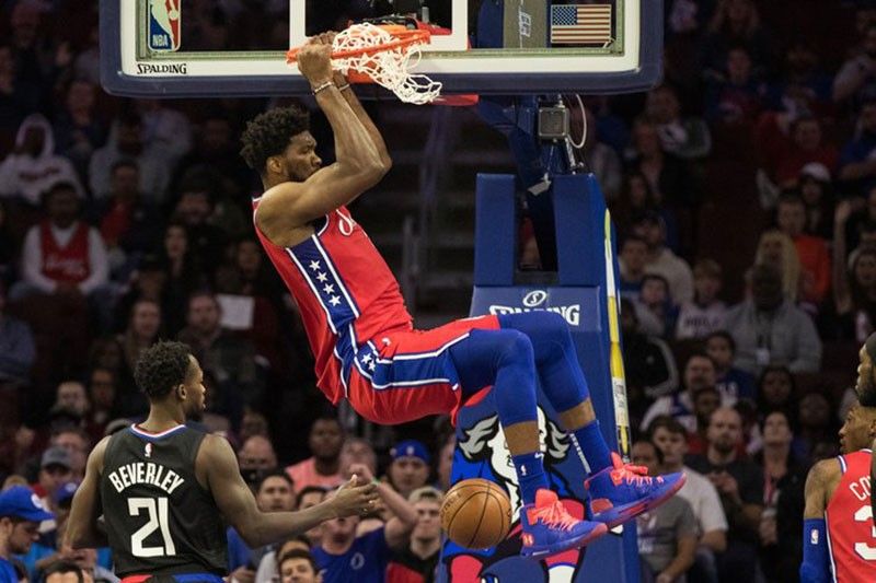 Embiid nagpakita ng lakas sa panalo ng 76ers sa Clippers