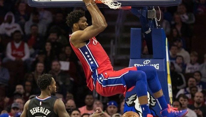 Embiid nagpakita ng lakas sa panalo ng 76ers sa Clippers