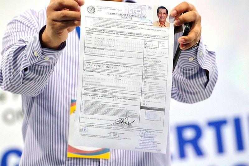 Enrile comes out of retirement for Senate return