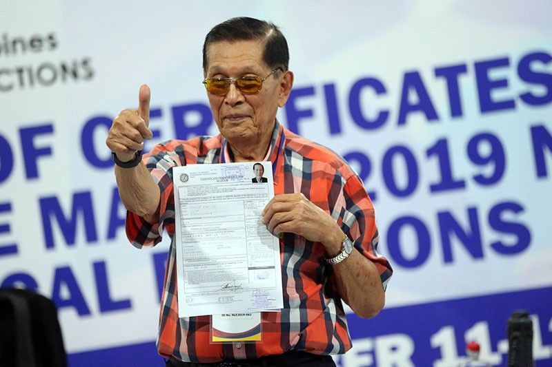Enrile on martial law victims: I'm sorry, but they started it