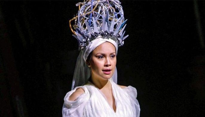 Thrilled watching Lea on Broadway