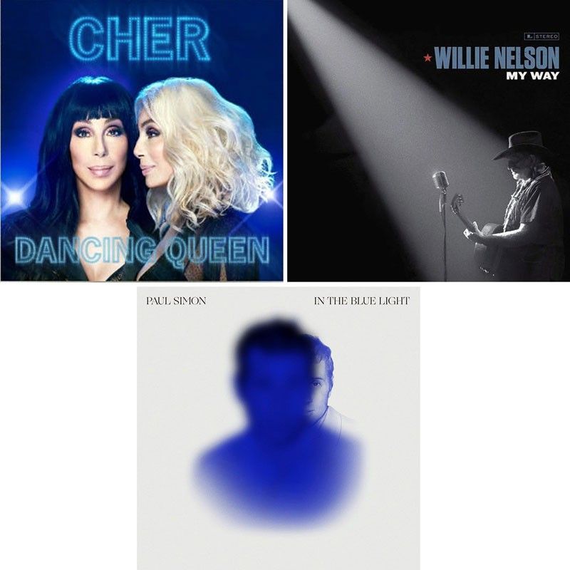 Cher, Willie Nelson & Paul Simon in great new albums
