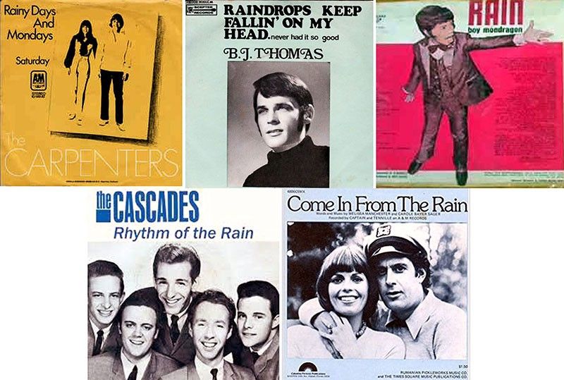 The Carpenters Rainy Days And Mondays Vintage Heart Song Lyric