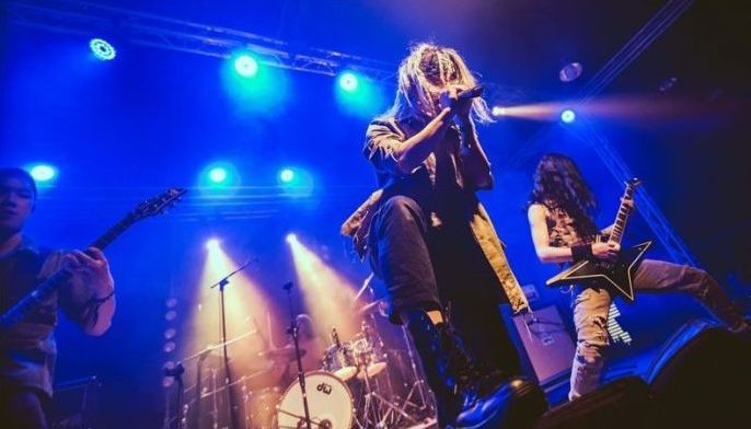 Headbangers from Taiwan at Pulp Summer Slam