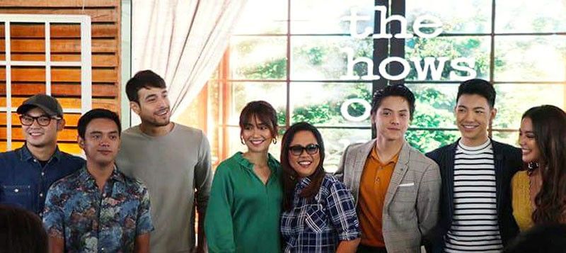 Darren gets acting tips from KathNiel