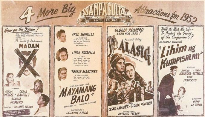 Sampaguita&rsquo;s big 1952 movies