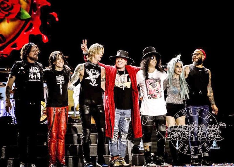 Fil-Am brings girl power to Guns Nâ�� Roses