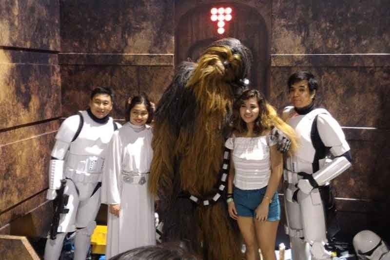 This Star Wars fan dresses up as Wookiee!