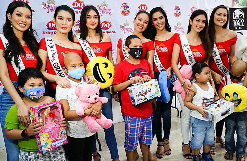 Binibini Queens visit ailing kids